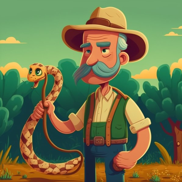 किसान और सांप की कहानी: (The Farmer and the Snake)